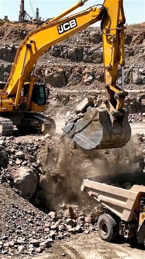 JCB Railway Track Construction 🚆 Powerful Earthmoving & Site Prep Action 🚜 #JCB #Shorts