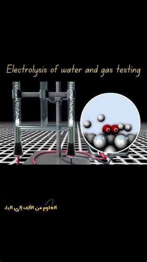 Electrolysis of Water & Gas Testing Explained | Chemistry Shorts