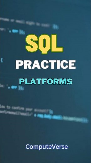 7 Best Platforms to Practice SQL | SQL Platform For practice