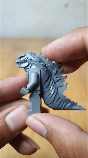 Unboxing the KING of Monsters! Godzilla Minifigure Reveal#godzilla #lego
