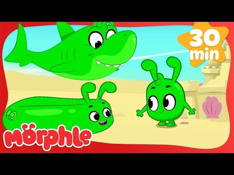 Orphle's Magic Beach Adventure | Morphle's Family | My Magic Pet Morphle | Kids Cartoons