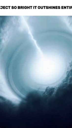 Cosmic Byte on Instagram: "A quasar (quasi-stellar object) is an extremely luminous active galactic nucleus found at the center of a distant galaxy. Its intense brightness is produced when matter accretes onto a supermassive black hole, converting gravitational energy into radiation across the electromagnetic spectrum. Quasars can emit more energy than all the stars in their host galaxies combined, making them the brightest persistent objects in the observable universe. Most known quasars are ob