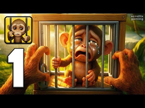 I Am Monkey Gameplay Walkthrough Part 1 – Hilarious Monkey Chaos! (Android, iOS)