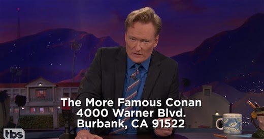Conan O’Brien lays out his case that anime’s Detective Conan is just a copy of him【Video】