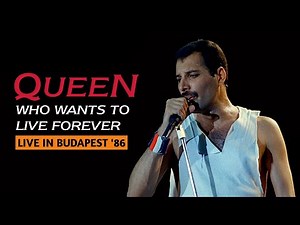 Queen - Who Wants To Live Forever [Live In Budapest '86] (4K Video Remastered)