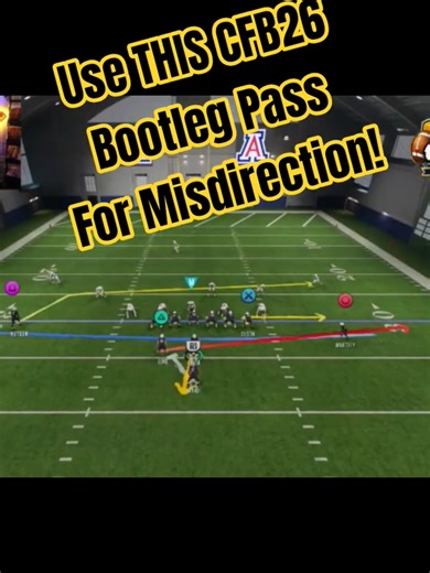 MTN PA Boot out of Pistol Weak! check out the full video for complete details of when to use on the JC's CFB YouTube Channel! #cfb26 #collegefootball26 #easportscollegefootball #CFB26 #eacfb26 #easportscollegefootball26 #cfb26gameplay #easportscfb26