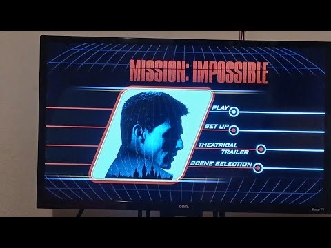 MISSION IMPOSSIBLE (1996) DVD MAIN MENU
