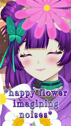 30 sec of Happy ASMR 🌷🌹🪻whispers clicking and flowers 🪻🌹🌷