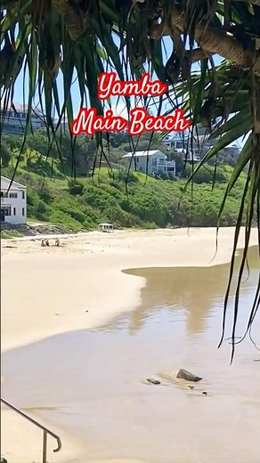 🏖️ Yamba Main Beach #yamba #beach #nsw #newsouthwales #travel