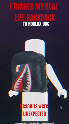 How i turn my Backpack into ROLBOX UGC.😲​#roblox #robloxugc #robloxedit