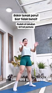 2.2M views · 18K reactions | Gerakan untuk pemula b4k4r lemak perut biar tidak buncit #workout #simpleexercise #aerobic #cardio #workoutmotivation #workoutroutine #senamsehat #senam #olahraga #olahragadirumah #tips #sehat #bugar #bugarsepanjangusia #sehatbersama #pemula #penggemar #HealthyLife #foryouシ #fyp | Deyfie Kalesaran | Facebook