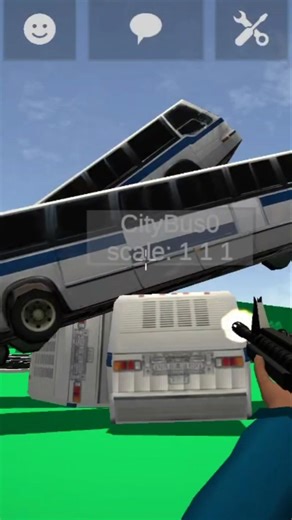 Can Bus Hide From Traffic In Gmod? #shorts #funny #bus #shortvideo