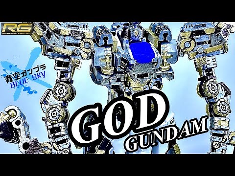 缶と筆でフレーム全力塗装！RGゴッドガンダムをひたすら塗装したら神々しい出来になった！ フレーム編【ガンプラ】