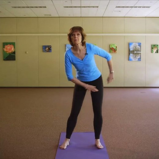 How to do take it around town pose (hip circles.)