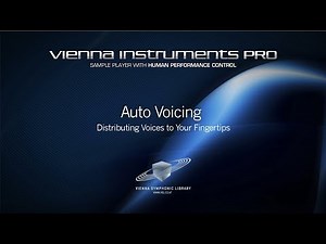 Vienna Instruments PRO: Auto Voicing