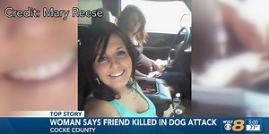 “She was bit to death,” says friend of Cocke County dog attack victim