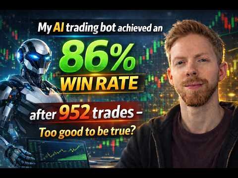 952 Trades. 86% Wins. Did My AI Bot Actually Crack the Market?
