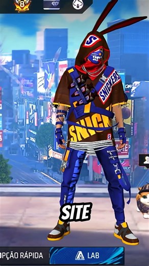 CODIGUIN da Snickers de graça #ff #freefire #garenafreefire #codiguin