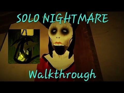 The Mimic - Jealousy Chapter 1 - Nightmare Solo Walkthrough | ROBLOX