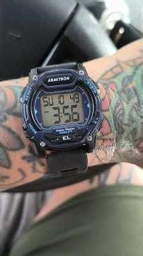 update #2 we got beat up bad! armitron sport watch