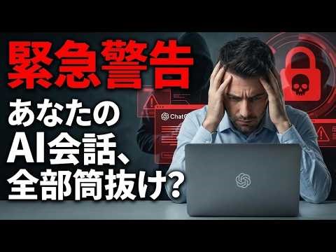 【緊急警告】あなたのAI会話は全て筒抜けです。800万人が被害に遭ったブラウザ拡張機能の罠。