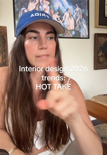 These 2026 trends are just ways for the big boys to get us to keep buying buying buying (queue I’ll probably get buried for typing that?) Yes, I think we should create a home we love, yes we will evolve and update, but every single year hearing what’s in, but mostly what’s “out”, is boring.