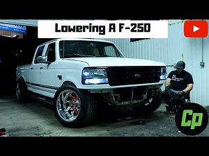 Installing a DJM Lowering Kit on a 97 F250
