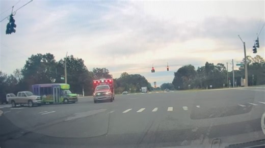 VIDEO: 15 hospitalized after Florida ambulance is hit, rolls over while responding to emergency