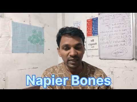 Napier’s Bones | Early Calculating Device | Computer Skills | Vishnu Pandit