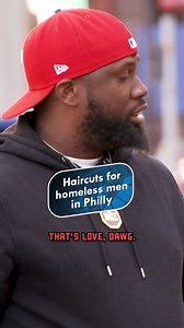 753K views · 32K reactions | Heartwarming moments on the streets of Philly! ✂️❤️ Watch as the Harlem Globetrotters team up with @haircutz4homelesss to give fresh haircuts and spread smiles to those in need. ✨ Catch this touching episode on #PlayItForward this weekend on NBC! | Harlem Globetrotters | Facebook