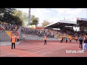 Aachener Fans in Oberhausen