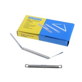 Rapesco 2 Piece File Clips 50mm Pack of 50