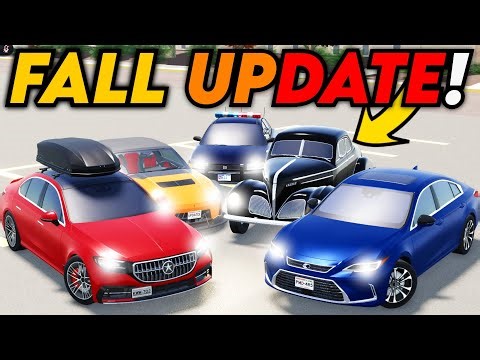 GREENVILLE FALL UPDATE + 50K MONEY CODE! 11 *NEW* CARS, WINDOW TINT & POLICE FEATURES!