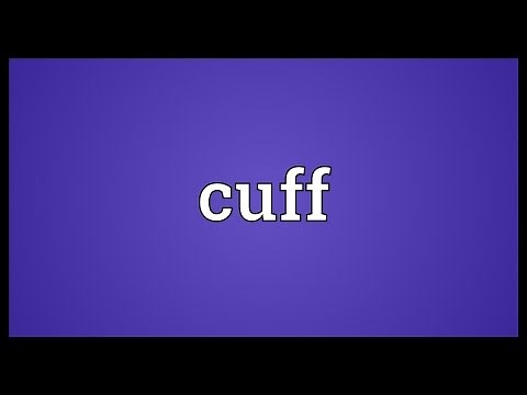Cuff Meaning