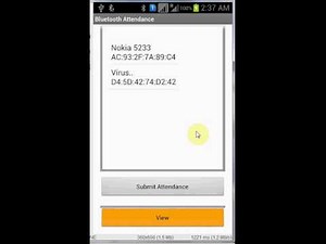 Tutorial Bluetooth Attendance
