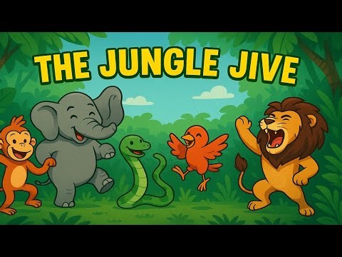👉 The Jungle Jive | Mitmachlied für Kinder | Tanz- und Bewegungslied mit Tieren