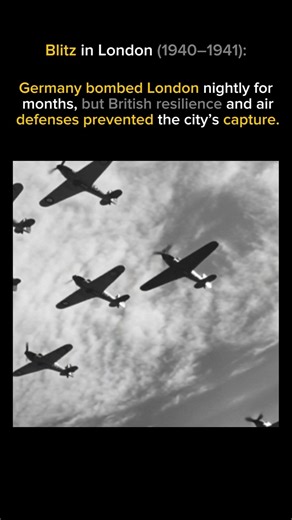 Blitz In London #facts
