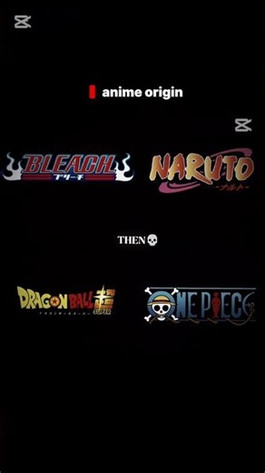 Now anime Vs Then anime 🔥🙌🏽 #narutoshippuden #bleach #onepiece #dragonballz