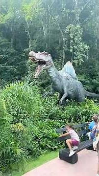 Fui testar o Parque dos Dinossauros perto de BC e as crianças enlouqueceram 🦕😱