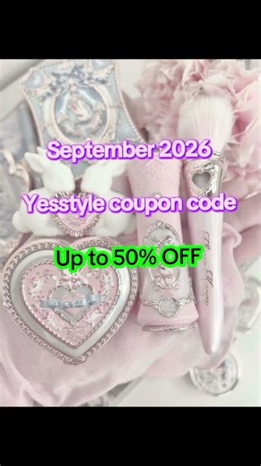 Yesstyle codes September 2026✨#yesstyle #kbeauty #yesstylediscount #yesstylecode #fyp
