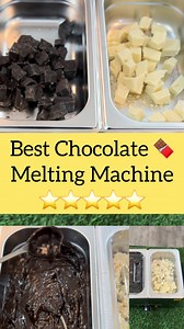 Introducing our Chocolate Melter with Dual Pans — perfect for smooth, consistent melting every time. Each pan has 1.7 liter capacity, with adjustable temperature up to 110°C, ideal for tempering, melting, and maintaining chocolate without burning. Best for: Ice cream parlours, small cafés, restaurants, cloud kitchens & home bakers starting or scaling their business. 100% Made in India 1 Year Warranty Pan India & International Shipping Available Upgrade your chocolate work with commercial-grade p