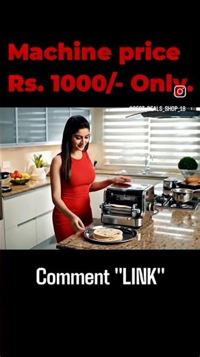 No Hands Needed! Automatic Roti Making Machine 😍