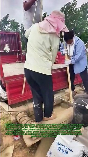 Installing Reinforced Concrete Pipe Storm Drain Install: Ingenious Method for Pipe Installation