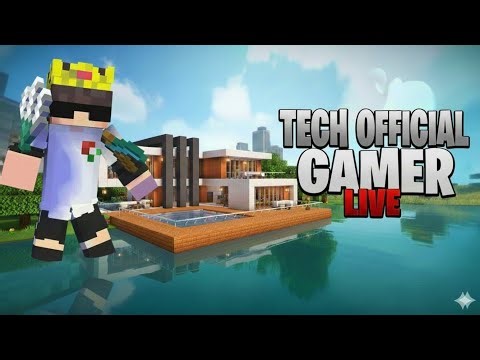 Minecraft Builds Tech Official Gamer is Live Now 🔴