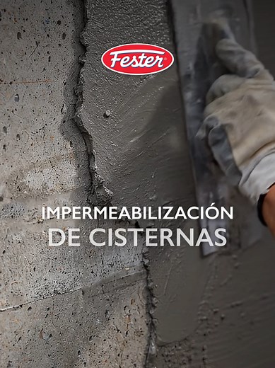 Impermeabiliza Cisternas con Fester CR-66 Fibre