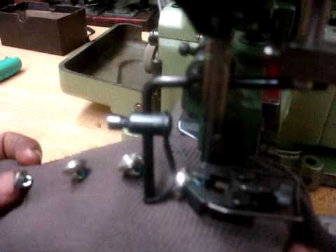 Union Special Lewis 200-1 shank button sew