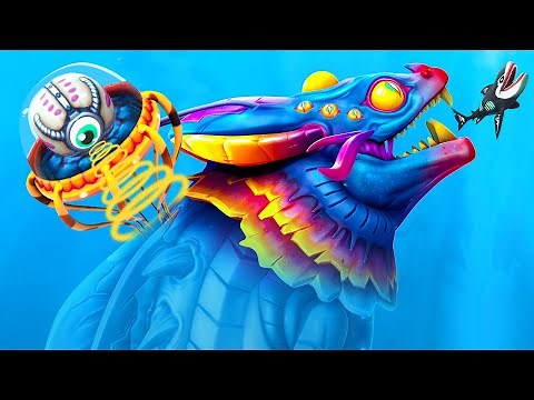 NEW ALIEN PET MAKES ME INVISIBLE - Hungry Shark World - Part 20 | Pungence