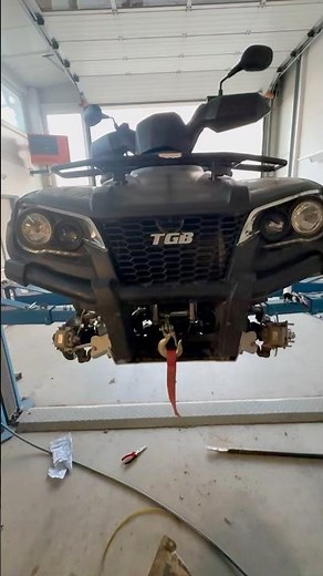 TGB Blade 1000 jak namazat přední kardan (cardan lubrication on the front drive)