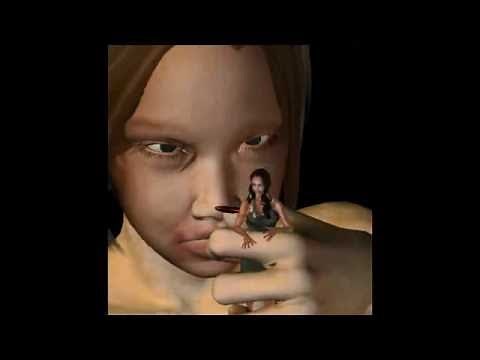 Shrunken Woman Eaten Alive