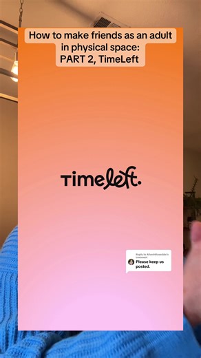 Replying to @AliveInRosedale Making friends as an adult is ROUGH. Especially if you’re in a new city. I’m going to try a bunch of the online resources that are aiming to address this and report back to you. Stay tuned and comment if you’ve tried any of these apps and share your experience! #makingfriendsasadults #makingfriends #humanconnection #buildingcommunity #friendship